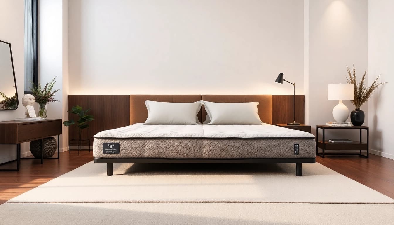 Discover the comfort and style of materassi 1 piazza e mezza with a modern, cozy design in a beautifully styled bedroom.