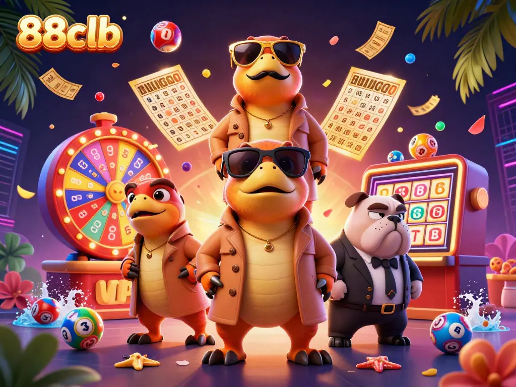 Experience the excitement of 88clb with raptors trying to sneak into a VIP casino lounge.