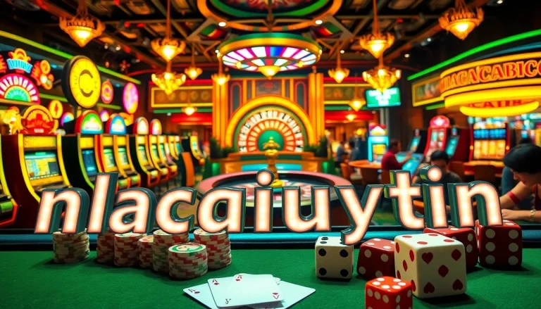 Players enjoying vibrant casino games with trust in nhacaiuytin's reputable betting experience.