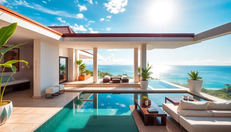 View of a villa in Phuket showcasing luxury property management services by Phuket property management.