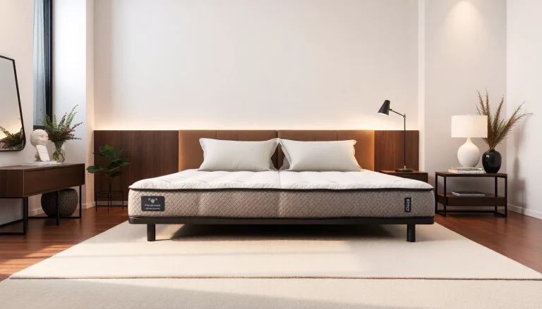 Discover the comfort and style of materassi 1 piazza e mezza with a modern, cozy design in a beautifully styled bedroom.