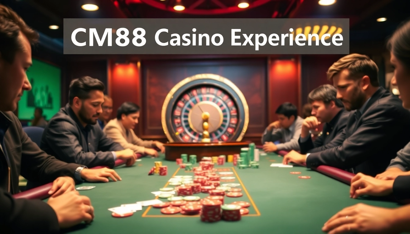 Experience the thrill of winning at CM88, where poker chips and cards come alive in an exhilarating casino atmosphere.