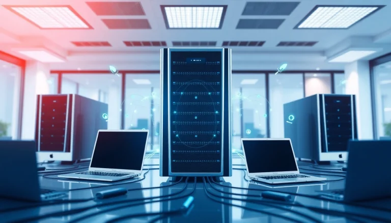 Understanding residential proxy mechanisms with interconnected servers and devices highlighting data anonymity.