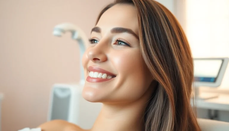 Epilare definitiva Sibiu: rejuvenation after a laser treatment in a modern aesthetic clinic.