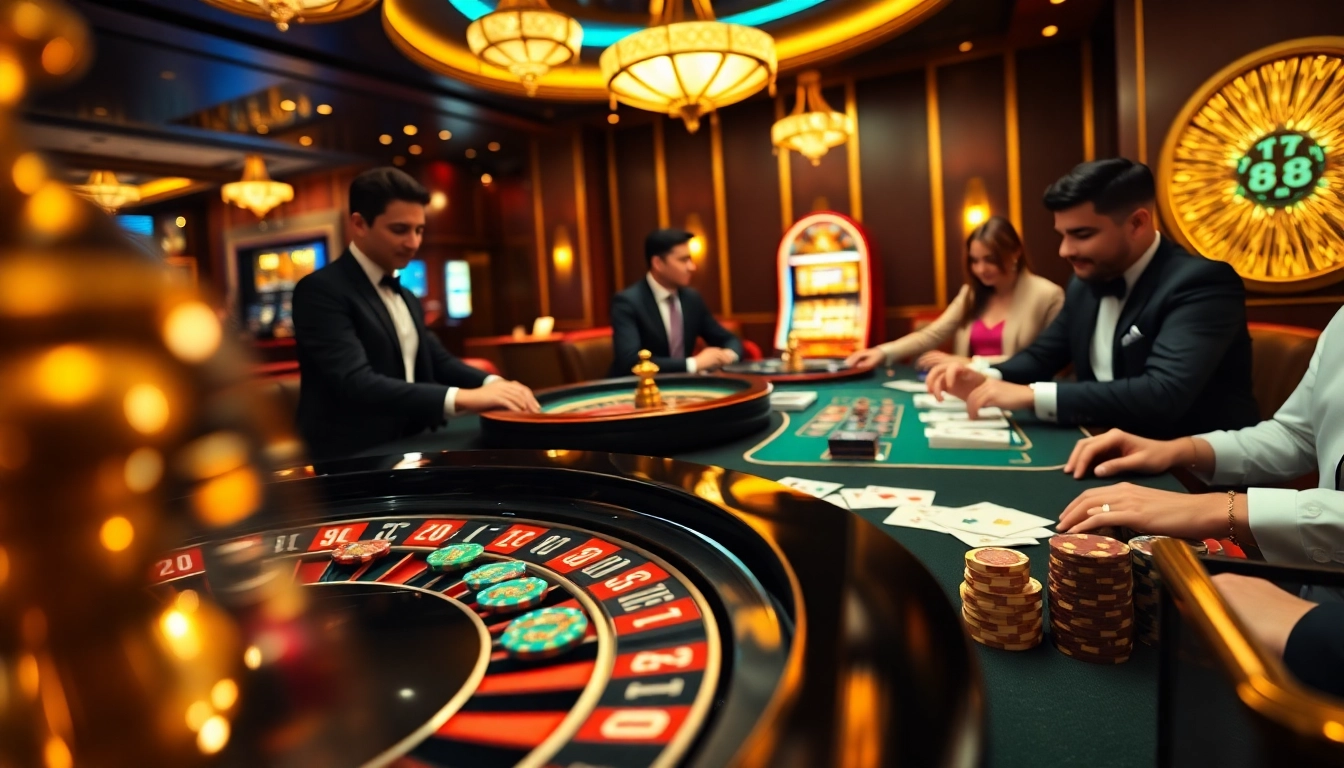 Experience the luxury of mm88 london casino with thrilling roulette and poker action.