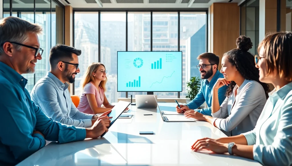 Collaborative workspace scene at blogslabs.xyz, highlighting modern content creation.