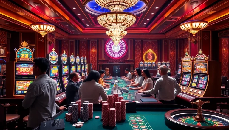 Experience thrilling gameplay at nhà cái usbet with vibrant slot machines and engaging casino action.