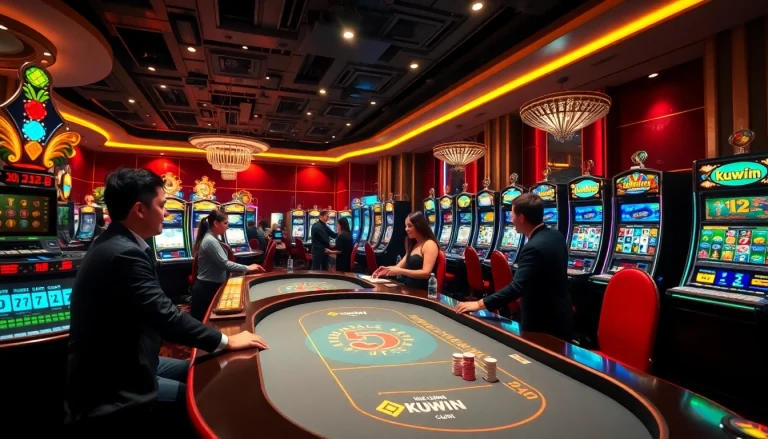 Engage in thrilling online gaming experiences at kuwin com with vibrant casino visuals