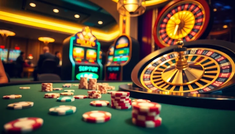 Players experiencing excitement at https://789winjj.com/ with vibrant casino games and tables.