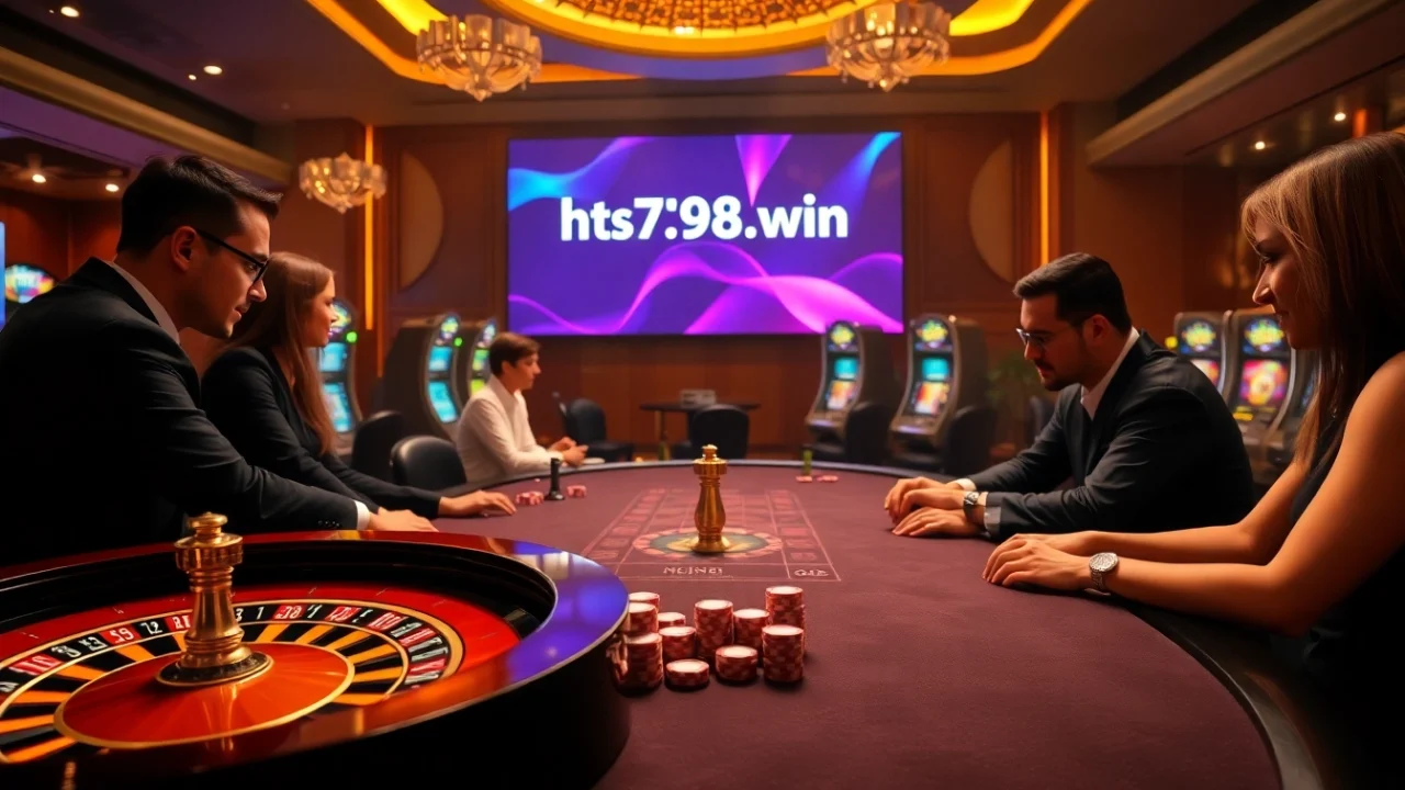Experience the excitement at https://789b.win/ with players enjoying high-stakes poker and roulette action.