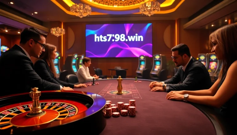 Experience the excitement at https://789b.win/ with players enjoying high-stakes poker and roulette action.