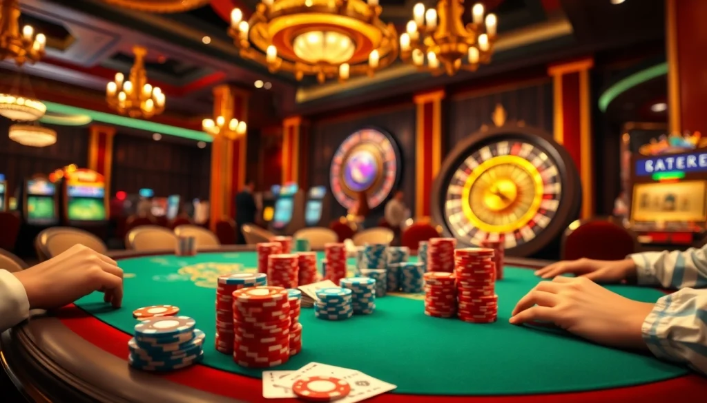 Experience thrilling poker action and vibrant casino ambiance at https://www.6rwin5.com/.