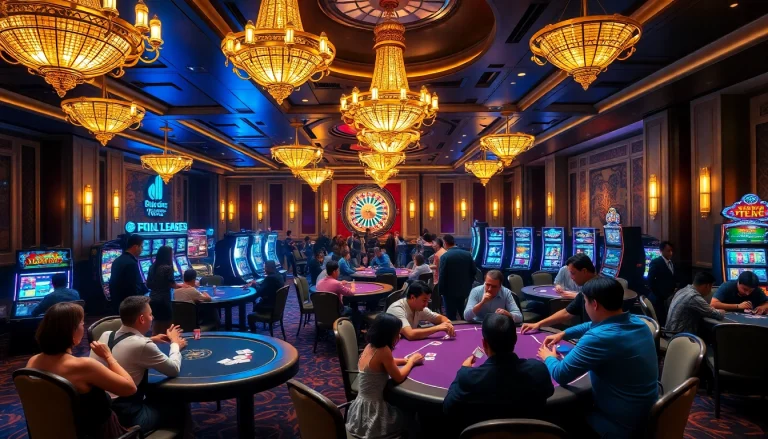 Experience the thrill of winning at https://xo88hi.com/ in a luxurious casino setting.