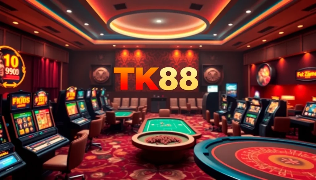Experience thrilling gaming at tk88win.live with a vibrant casino interface and welcoming support.