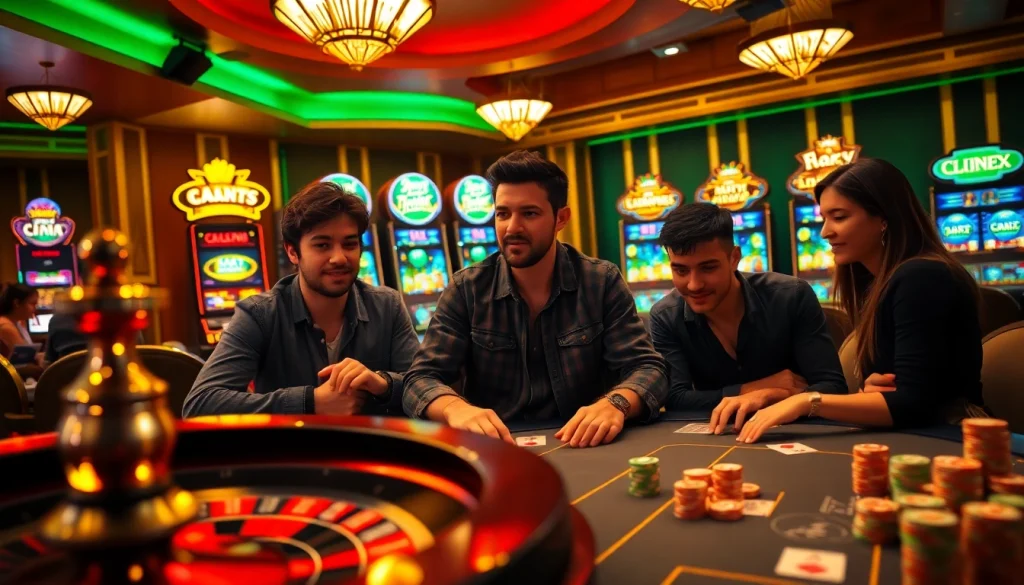 Experience thrilling games at loto188.gb.net with vibrant poker tables and roulette.