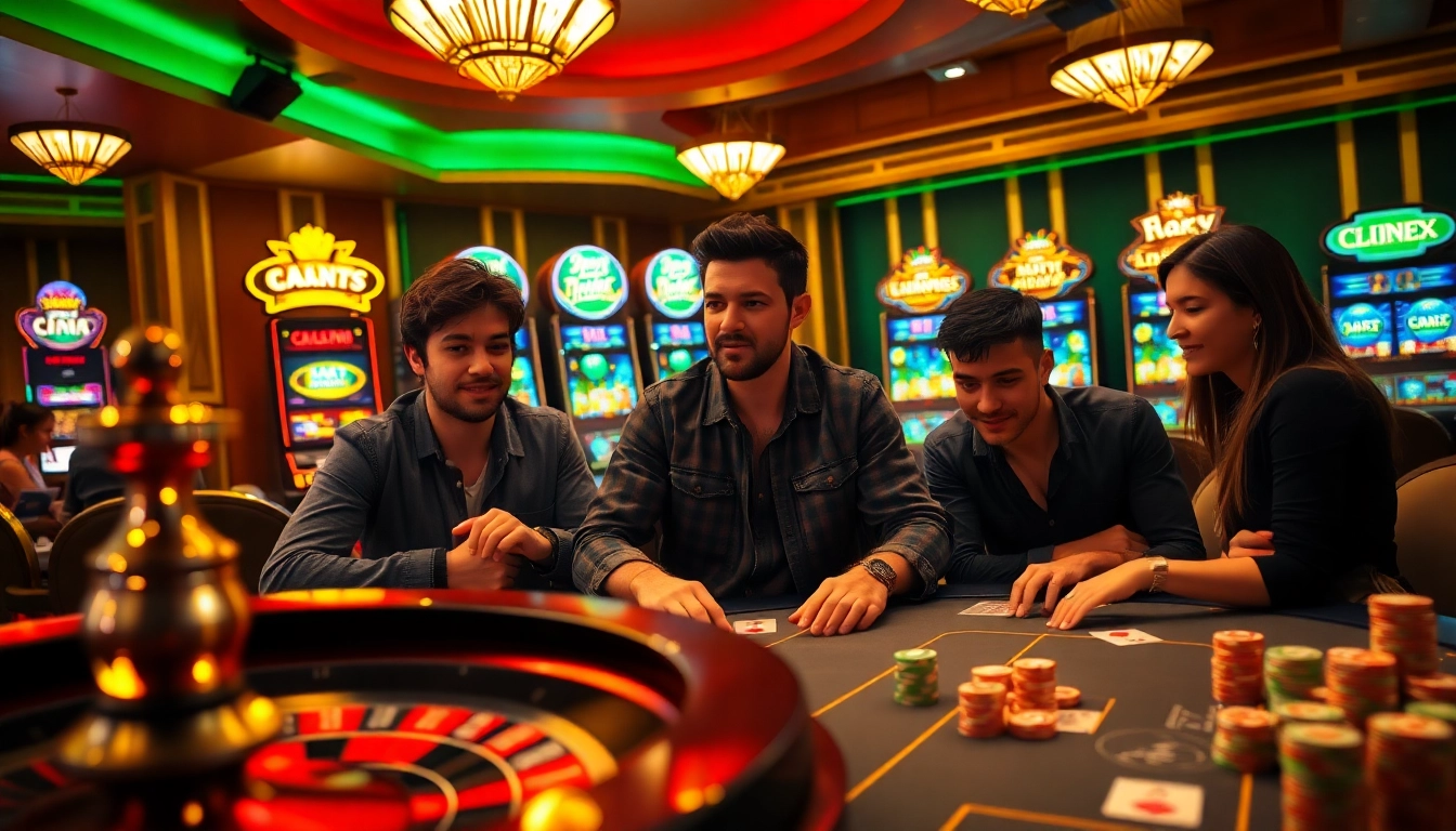 Experience thrilling games at loto188.gb.net with vibrant poker tables and roulette.