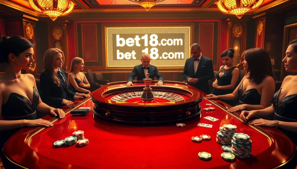 Experience the thrill of gaming at bet168 com with poker chips and roulette excitement.