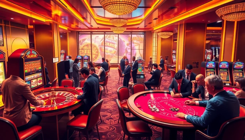 Experience the excitement of betting at the dynamic casino environment at https://mk8th.net/ showcasing games like roulette, poker, and slots.