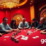 Experience the thrill of gaming at good88 with a vibrant casino atmosphere, poker chips, and roulette.