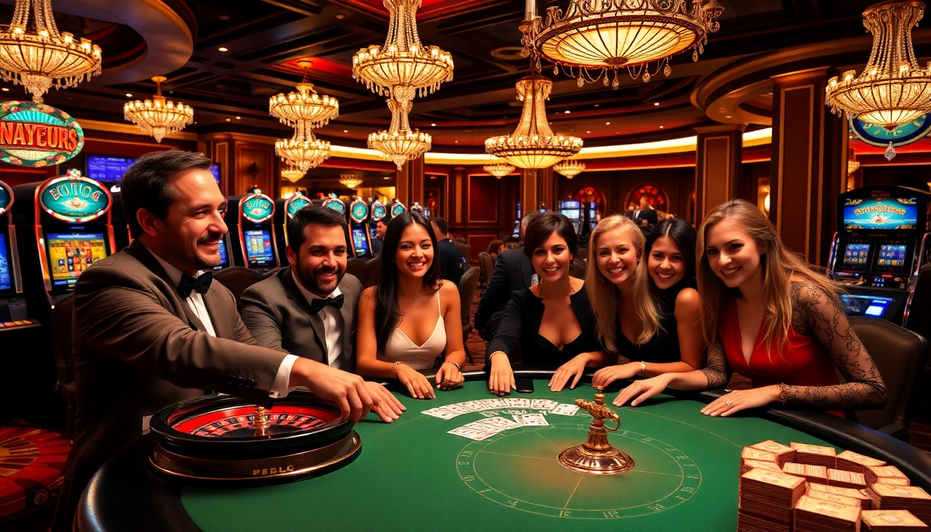 Experience exhilarating gameplay at https://s8mode.com/ with vibrant casino tables and engaged players.