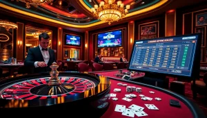 Experience the thrill of gambling at https://jun88pl.com/ with exciting casino tables and vibrant roulette wheels.