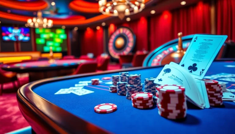 Experience the excitement of gambling on the trang chủ PS99 platform with vibrant casino visuals.