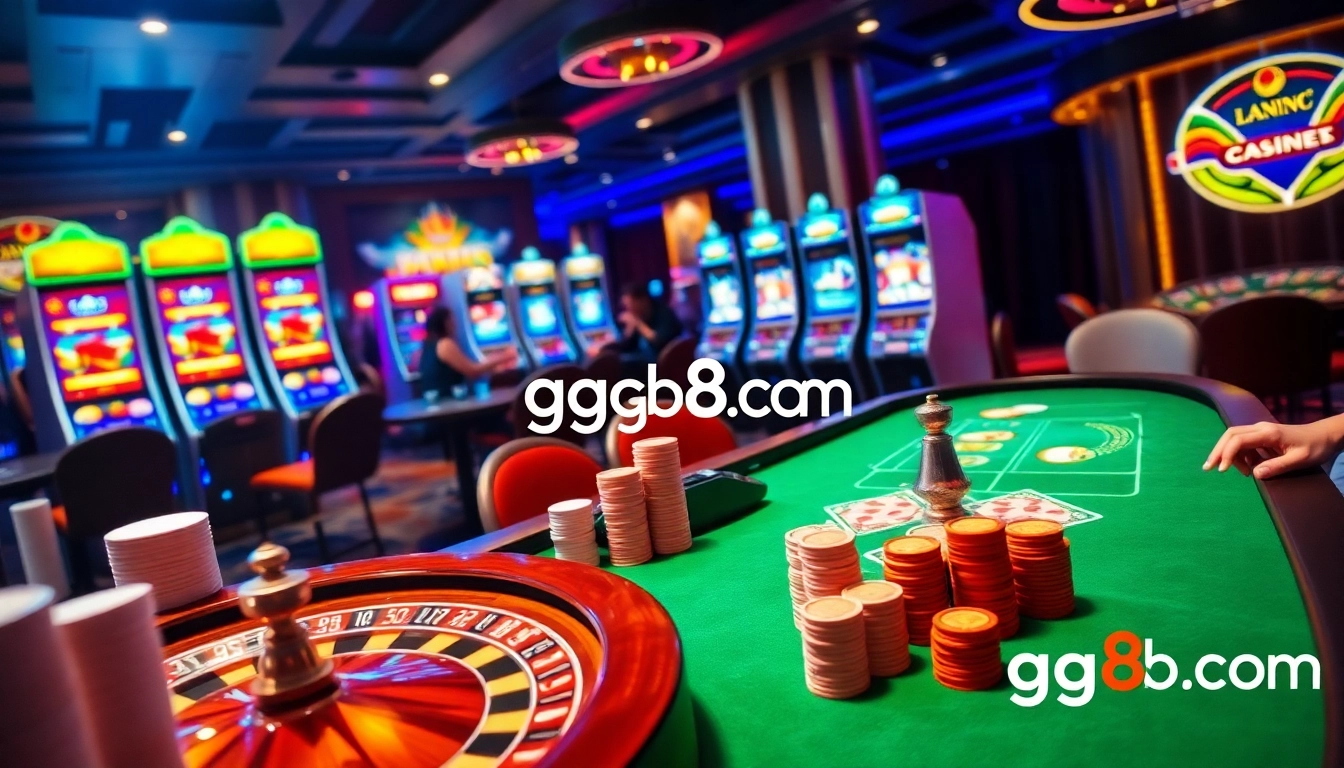 Experience the thrill of winning at gg88.com with vibrant casino tables and engaging gaming features.