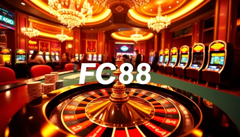 Experience exciting betting action at FC88's luxurious online casino.