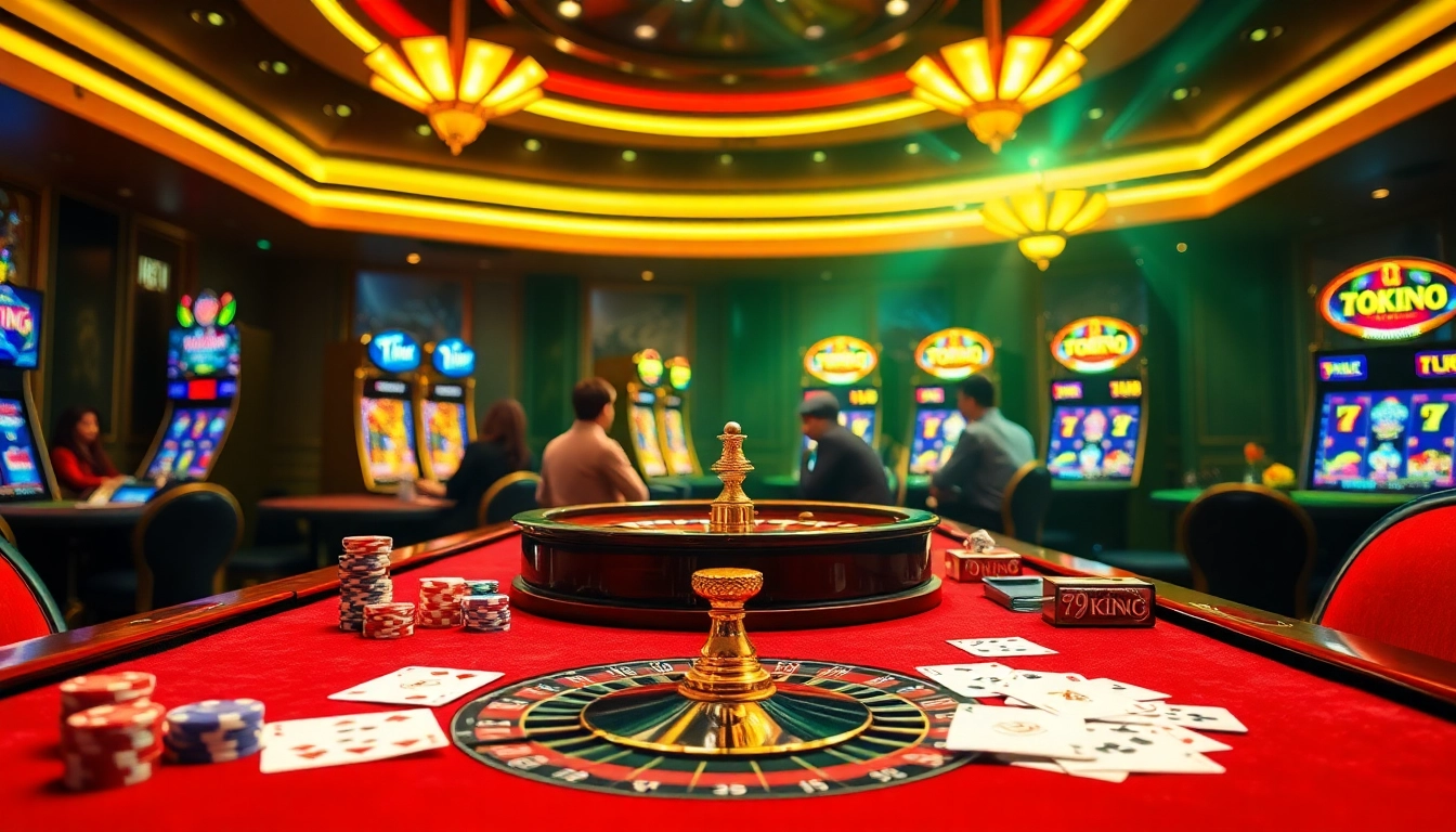 Experience the thrill at Trang chủ 79KING with vibrant casino games and engaging gambling elements.