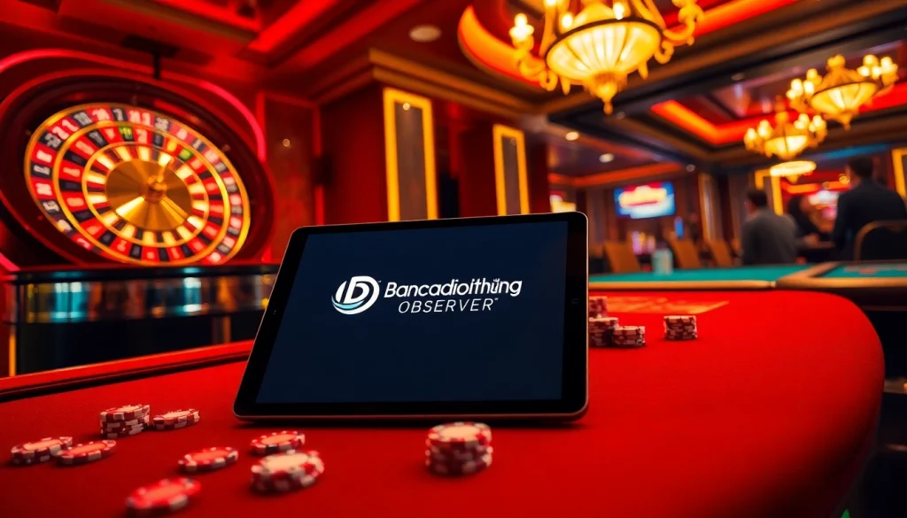Experience the thrill of gambling with bancadoithuong.observer’s professional casino scene.