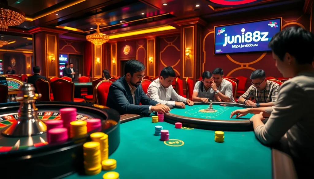 Experience the thrill of gambling at https://jun88.buzz/, where excitement meets luxury at the poker table.