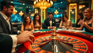 Experience thrilling gameplay at luckywin with engaging roulette and excited players.