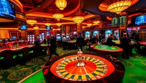 Experience winning moments at SODO66 Casino with vibrant tables and spinning roulette.