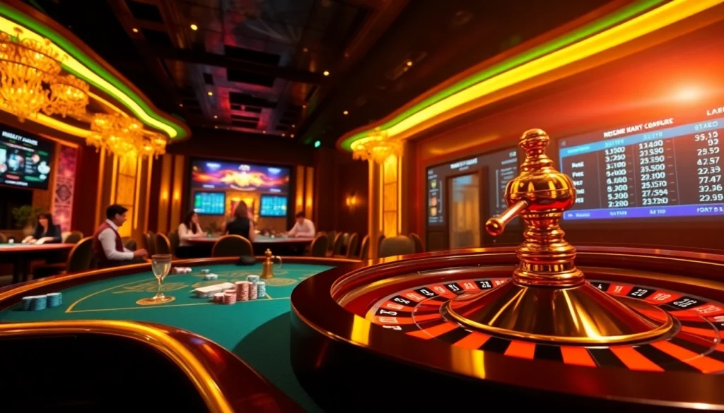 Experience the excitement of winning at KJC LINK with vibrant casino visuals and elegant gameplay action.