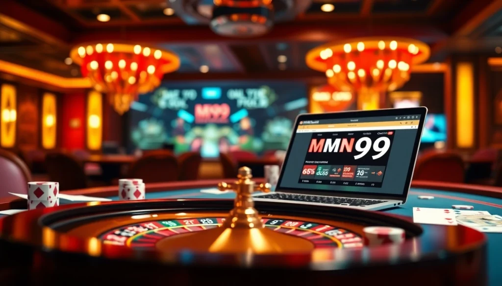 Players enjoy a thrilling experience at MM99's luxurious online casino.