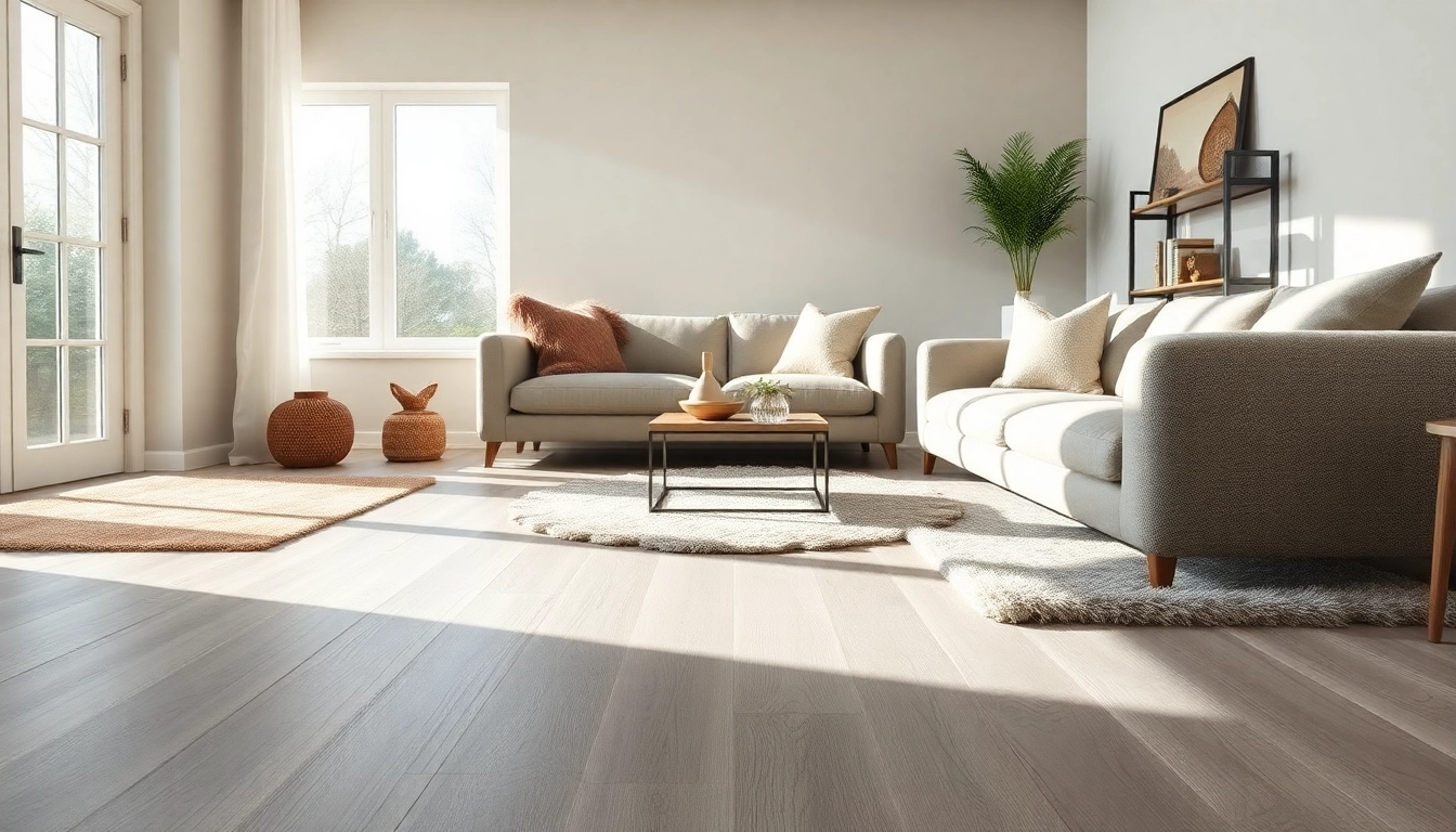 Discover lvp flooring near me in a beautifully decorated living room.