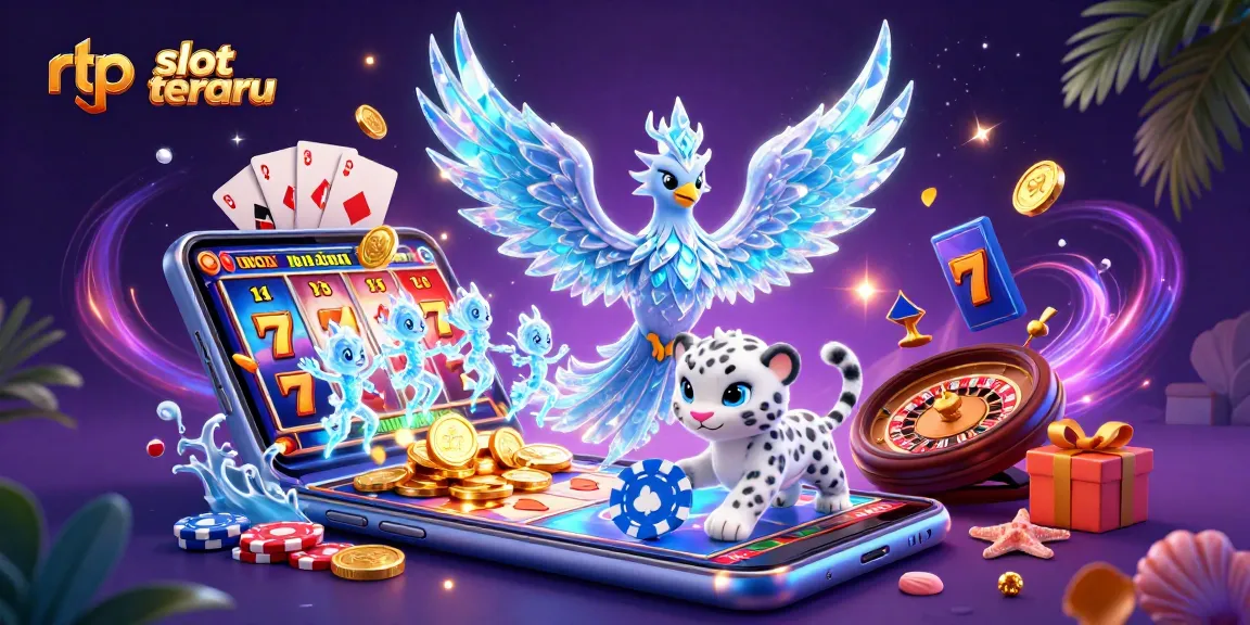 Engage with exclusive rtp slot terbaru action featuring colorful slots with prismatic light and dynamic casino elements.